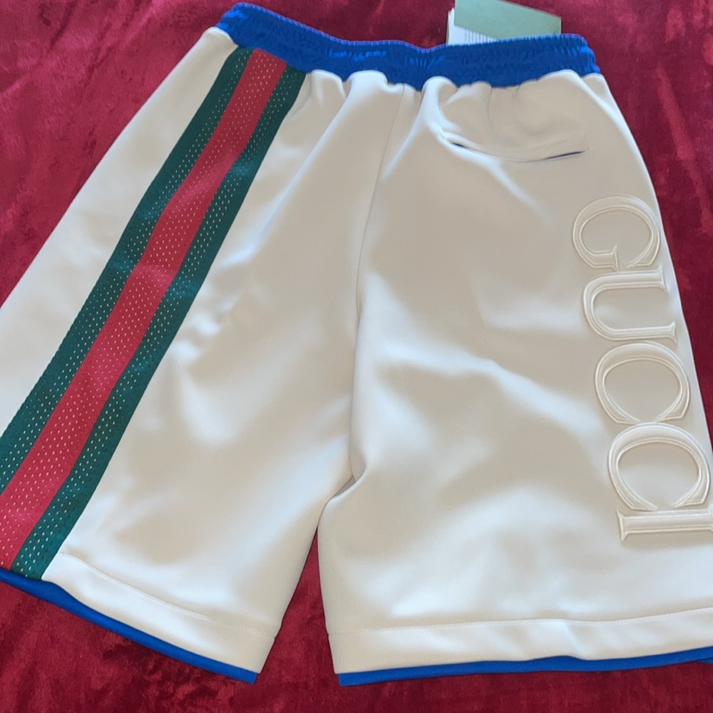 New Gucci men’s neoprene basketball shorts